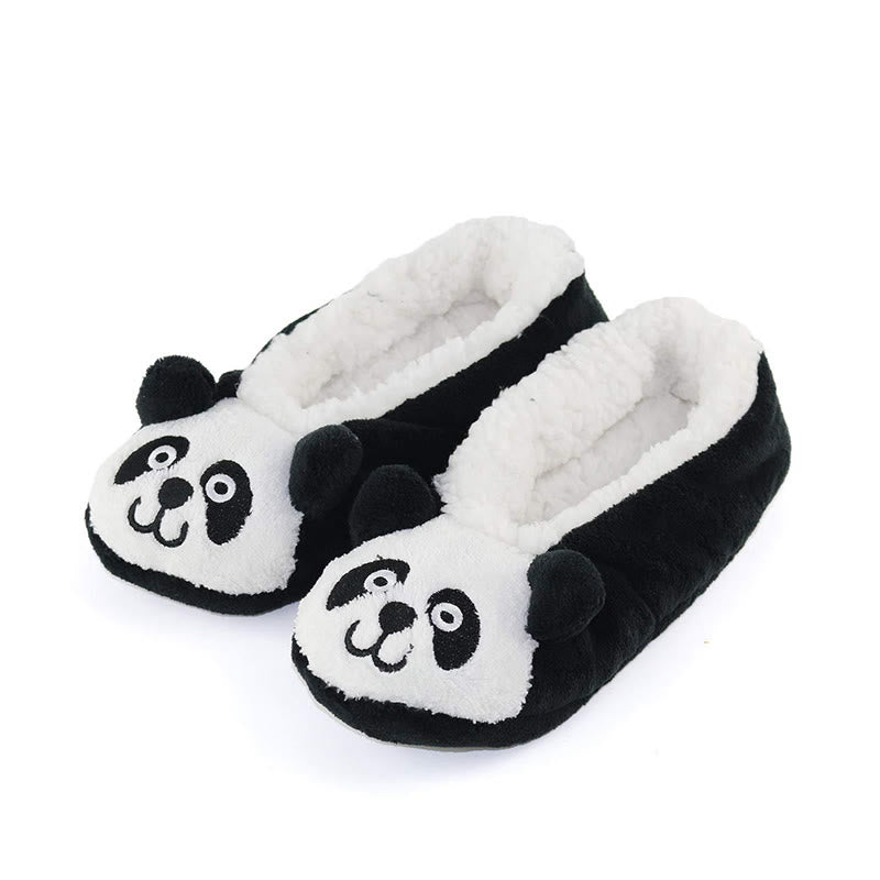 Plusock Panda Rabbit Cat Deer Slipper Socks - Panda - EU38-40(US5-7) - image 4