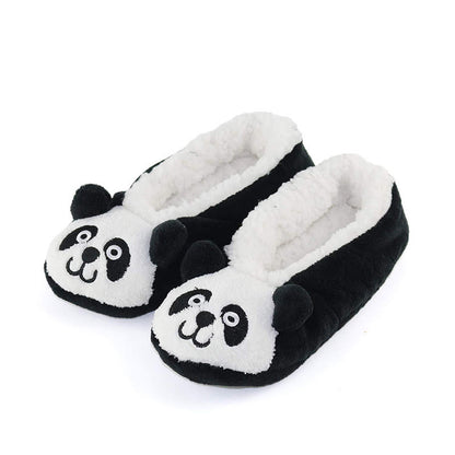 Plusock Panda Rabbit Cat Deer Slipper Socks - Panda - EU38-40(US5-7) - image 4