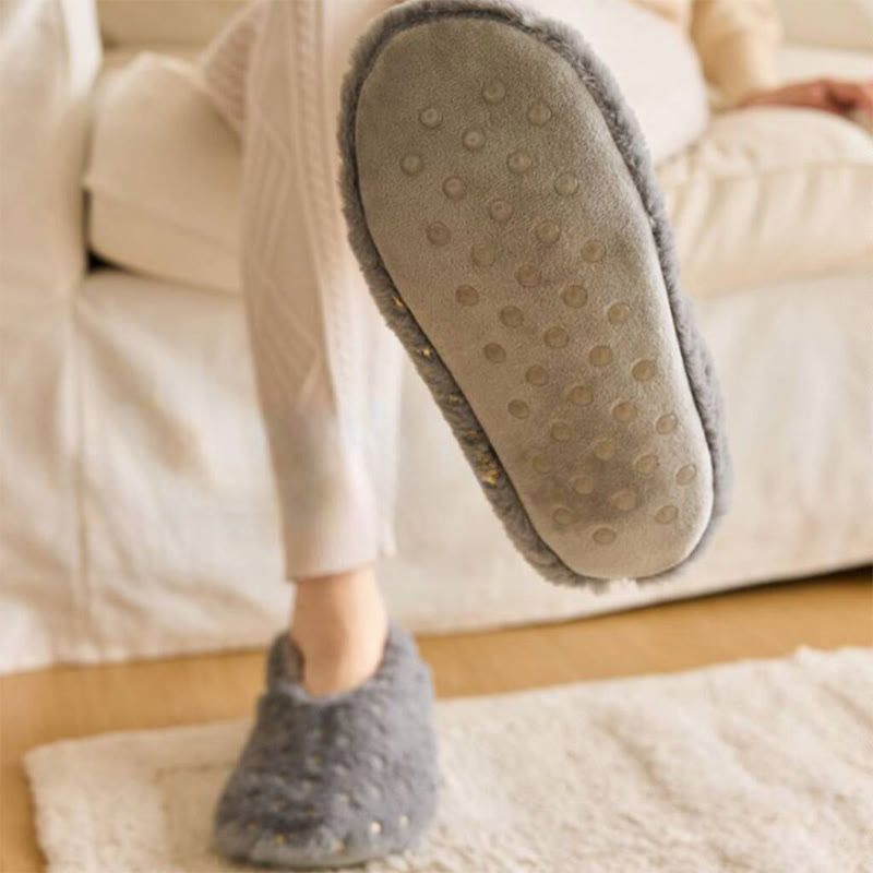 Plusock Plus Size Stamping Dots Slipper Socks - image 8