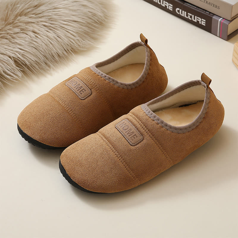 Plusock Plus Size Flexible Quiet Slippers - Khaki - EU44-45(US9-10) - image 9