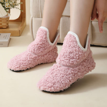 Plusock Plus Size Cozy Home Slippers - Pink - EU44-45(US9-10) - image 2