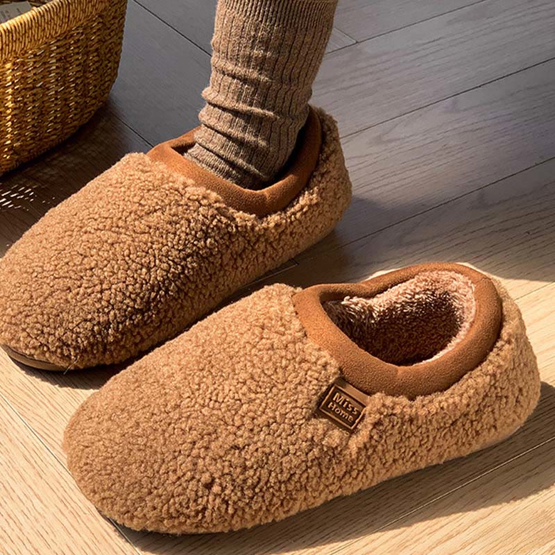 Plusock Plus Size Soft Sole Winter Slippers - image 2