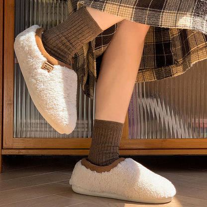 Plusock Plus Size Soft Sole Winter Slippers - image 1