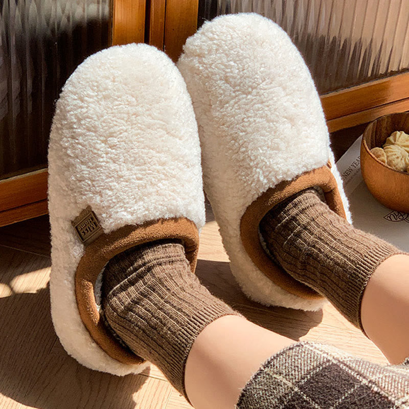Plusock Plus Size Soft Sole Winter Slippers - image 4