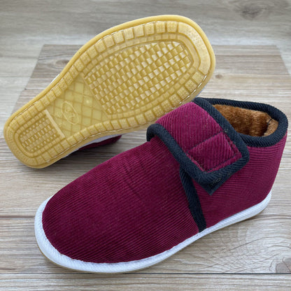 Plusock Plus Size Velcro Heat Retention Slippers - image 3