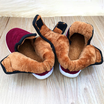 Plusock Plus Size Velcro Heat Retention Slippers - image 2