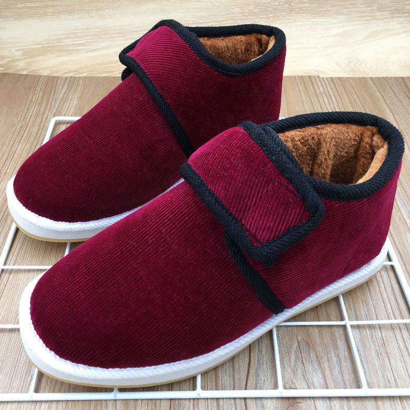 Plusock Plus Size Velcro Heat Retention Slippers - image 4