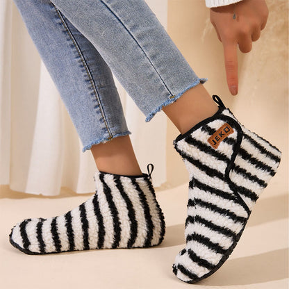 Plusock Plus Size Stripe Slippers - image 2