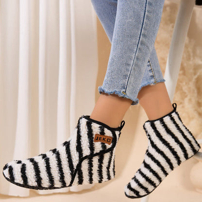 Plusock Plus Size Stripe Slippers - image 3