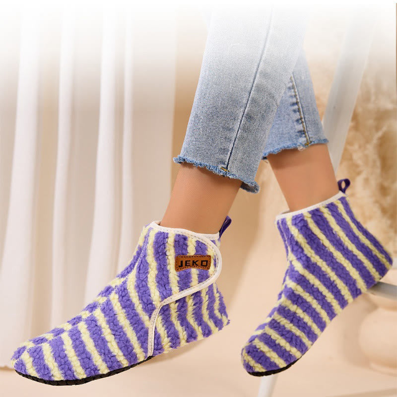 Plusock Plus Size Stripe Slippers - image 6