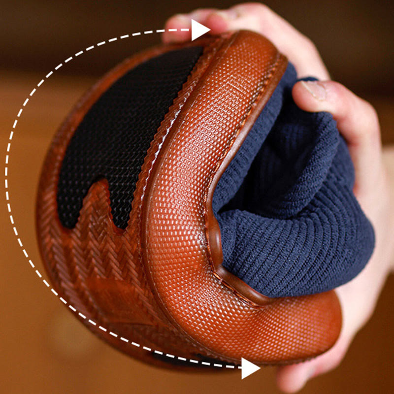 Plusock Plus Size Fleece Lined Velcro Slippers - image 5