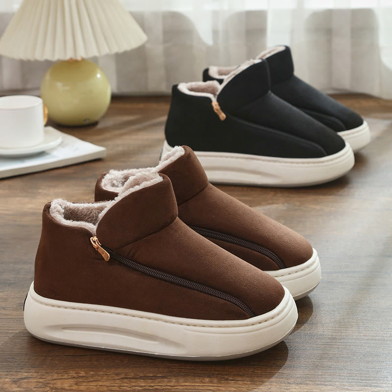 Plusock Plus Size Wide Zippper Slippers - image 7