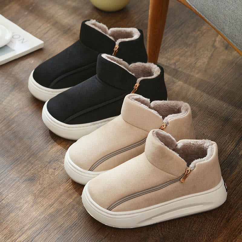 Plusock Plus Size Wide Zippper Slippers - image 5