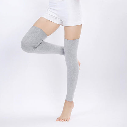 Plusock Plus Size Flexible Soft Thigh Sleeves - Light Gray - XL - image 4