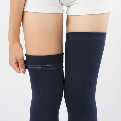 Plusock Plus Size Solid Color Long Thigh Sleeves - image 11