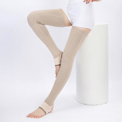 Plusock Plus Size Smooth Stirrup Thigh Sleeves - image 3