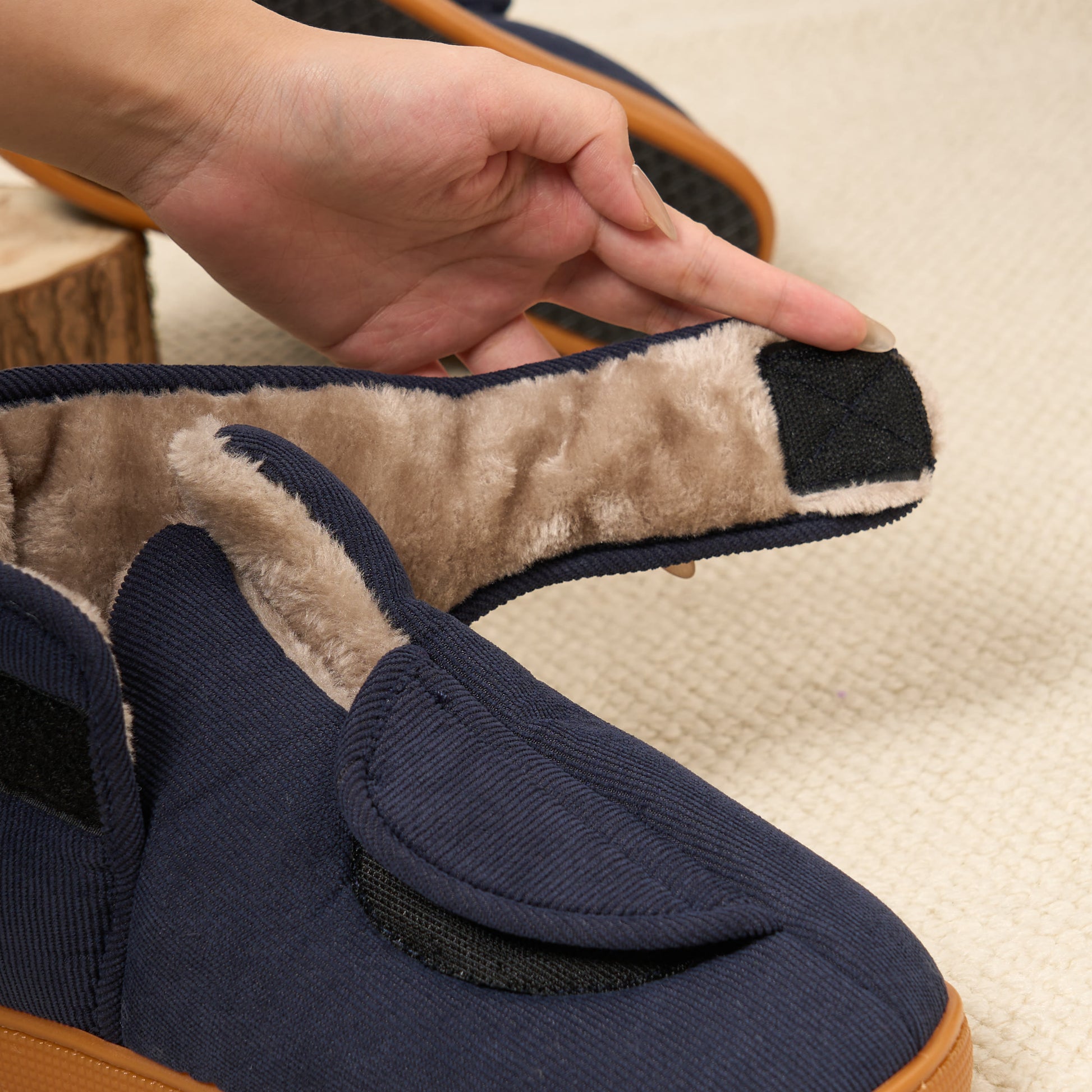 Plusock Plus Size Warm Ankle Slippers - image 2