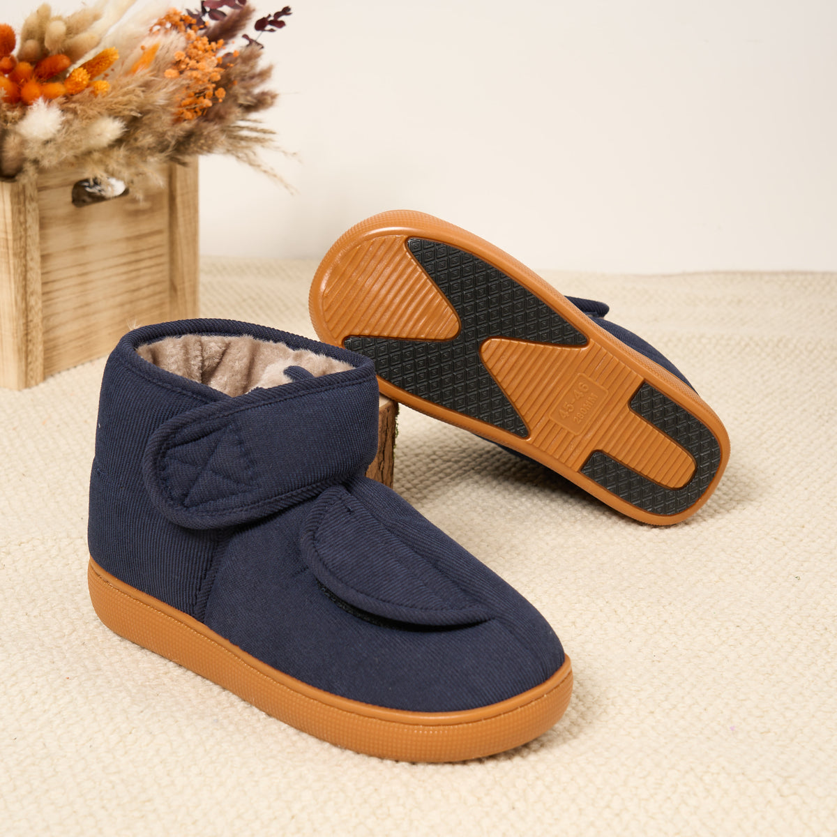 Plusock Plus Size Warm Ankle Slippers - image 12