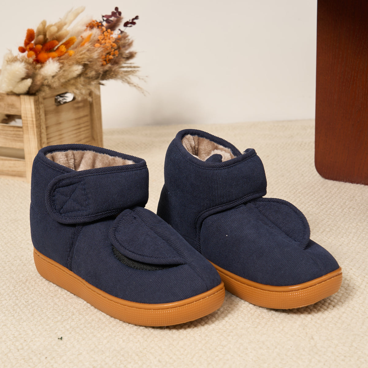 Plusock Plus Size Warm Ankle Slippers - image 11