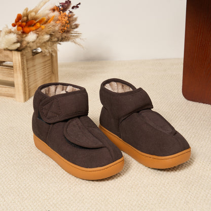 Plusock Plus Size Warm Ankle Slippers - image 9