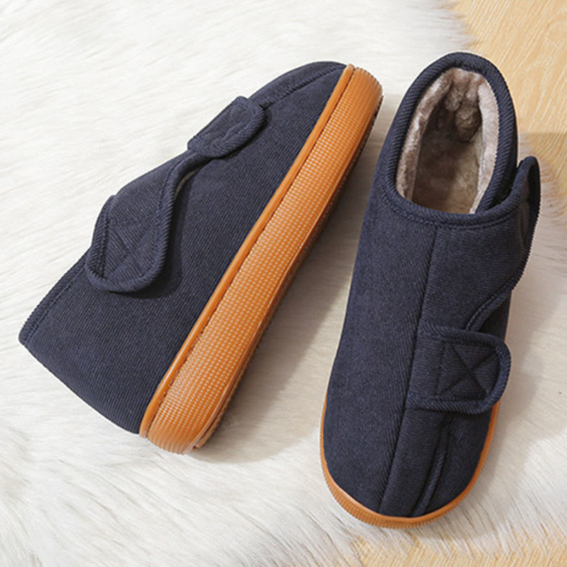 Plusock Plus Size Velcro Loose Slippers - image 14