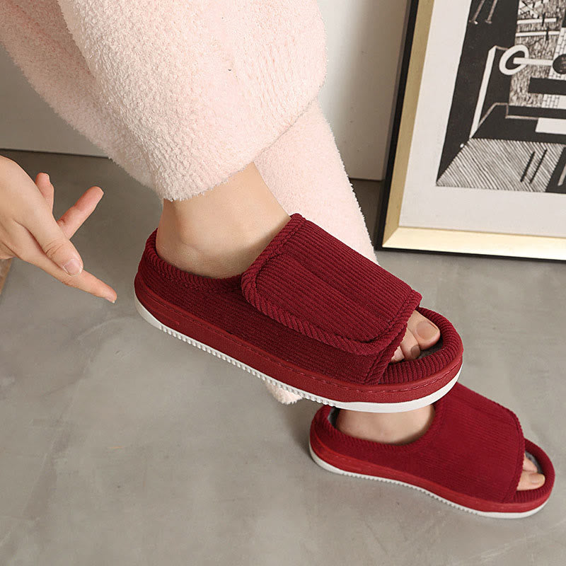 Plusock Plus Size Durable Sole Slippers - image 5