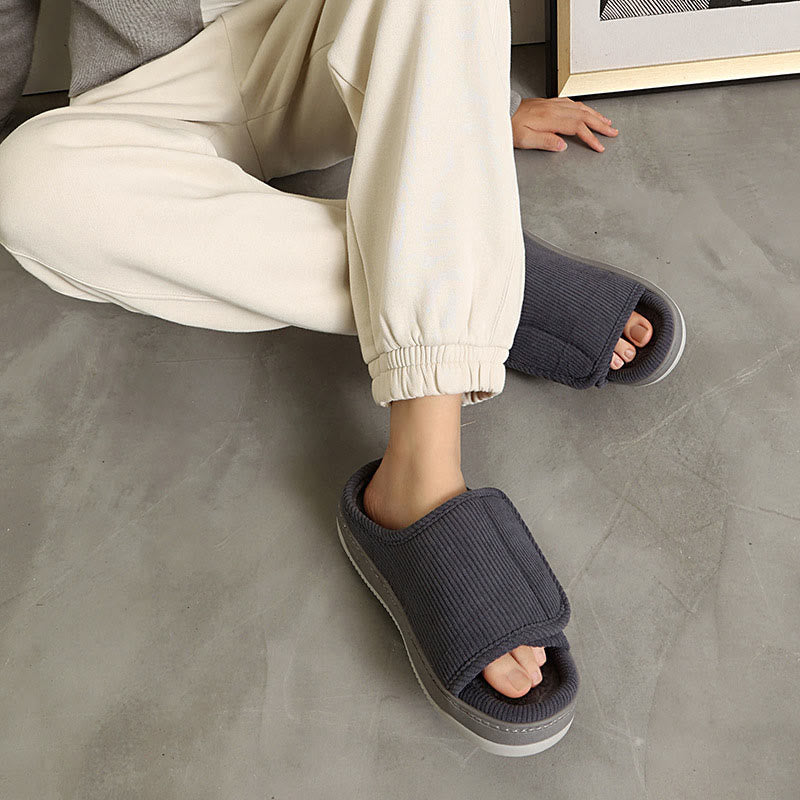 Plusock Plus Size Durable Sole Slippers - image 10