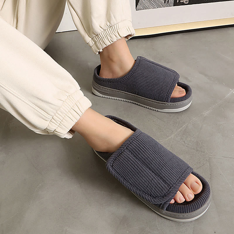 Plusock Plus Size Durable Sole Slippers - image 11