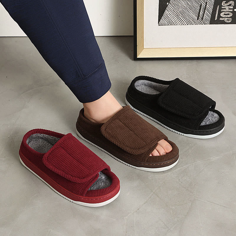 Plusock Plus Size Durable Sole Slippers - image 3