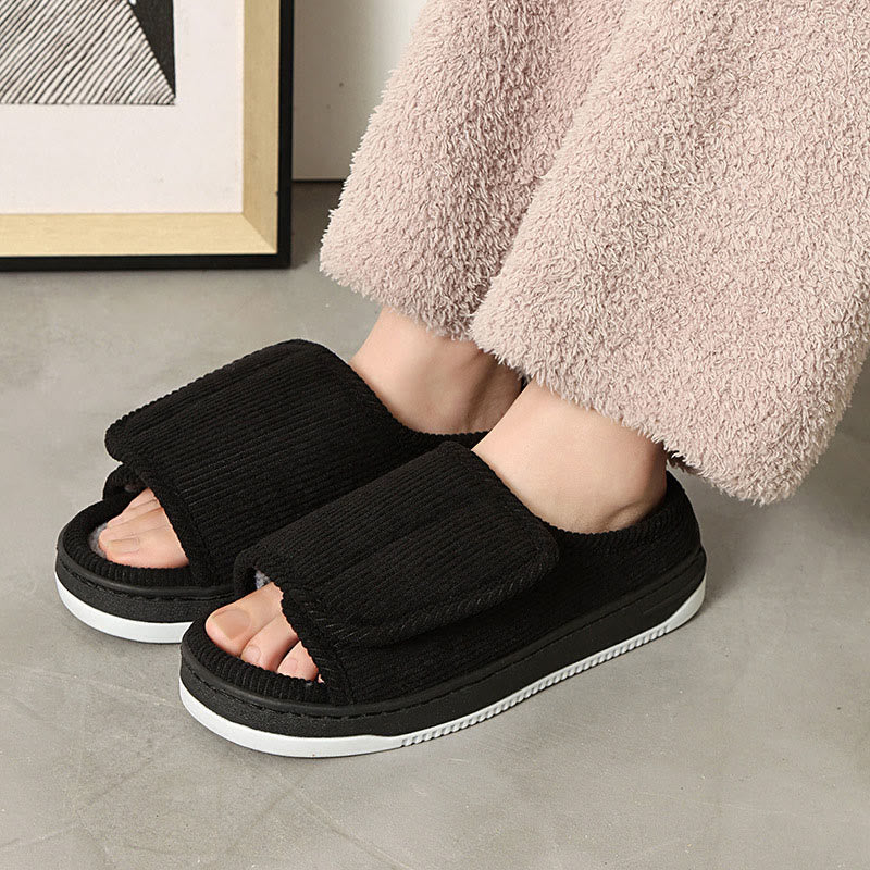 Plusock Plus Size Durable Sole Slippers - image 13