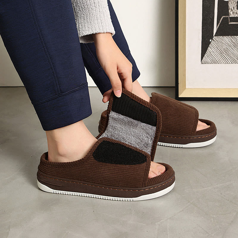 Plusock Plus Size Durable Sole Slippers - image 2