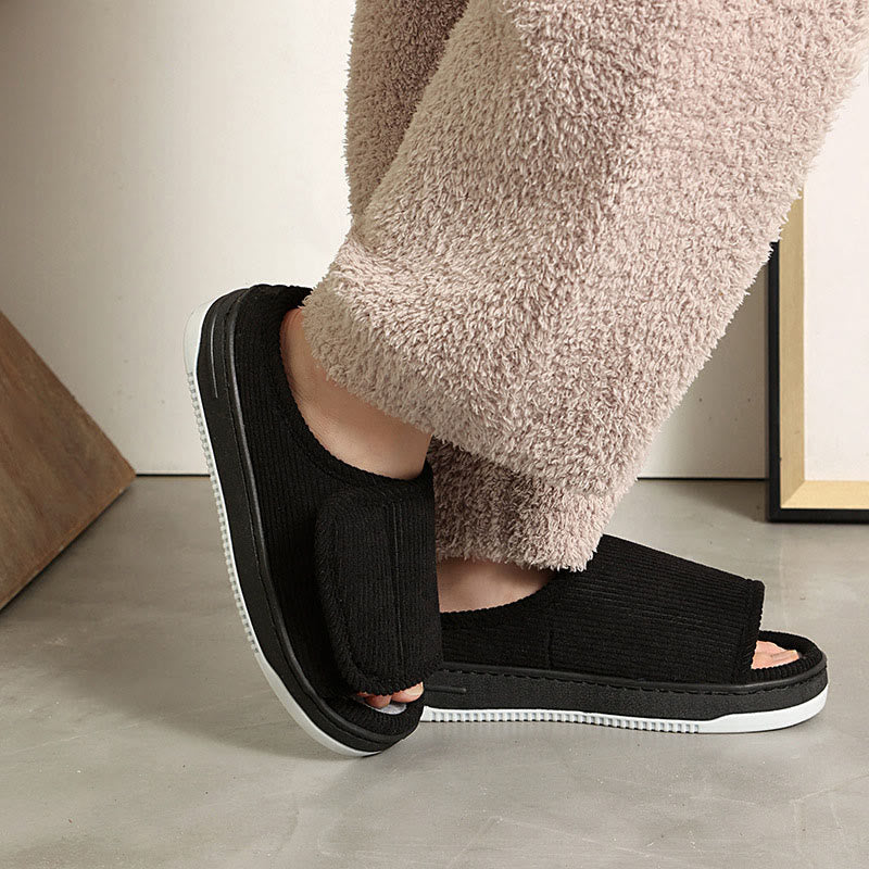 Plusock Plus Size Durable Sole Slippers - image 12