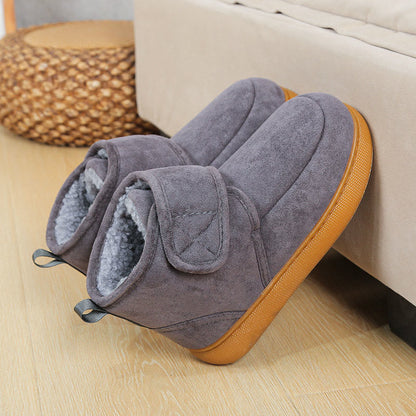 Plusock Plus Size Skin Friendly Soft Slippers - Grey - EU47-48(US12-12.5) - image 14