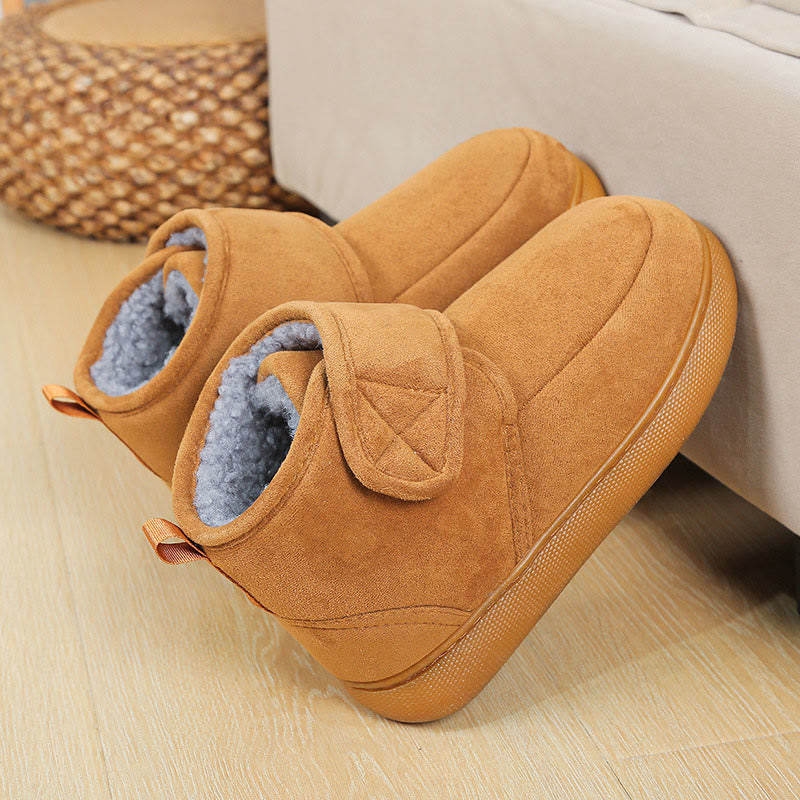 Plusock Plus Size Skin Friendly Soft Slippers - Yellow - EU47-48(US12-12.5) - image 15