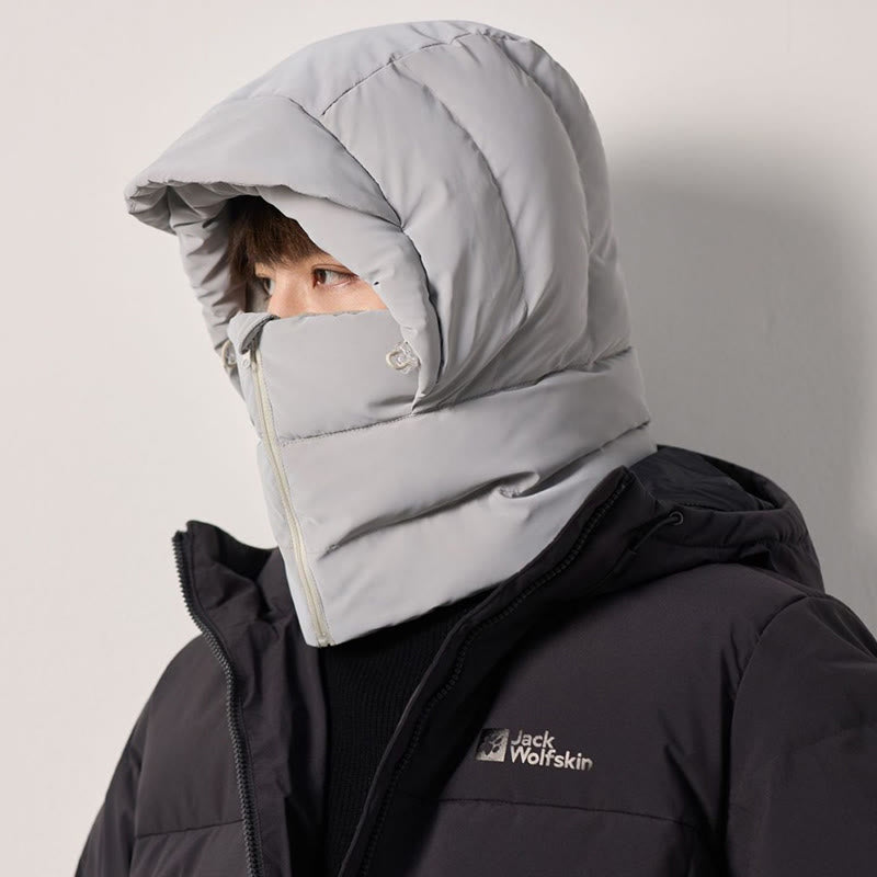 Plusock Winter Fleece Lined Hooded Scarf - image 2