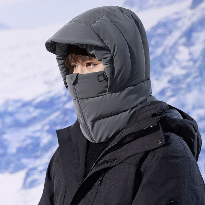 Plusock Winter Fleece Lined Hooded Scarf - image 8