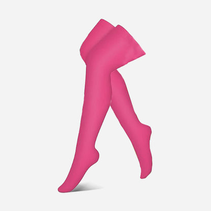 Plusock Pink Dots Series Thigh High Compression Socks(3 Pairs) - Rose - S/M - image 1