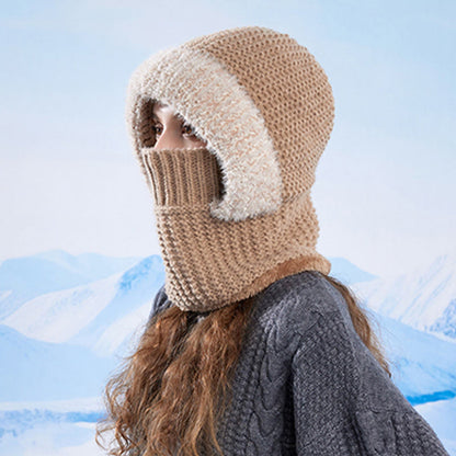 Plusock Stand Up Face Cover Hooded Scarf - image 6