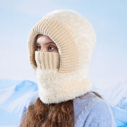 Plusock Warm Winter Hooded Scarf - image 7