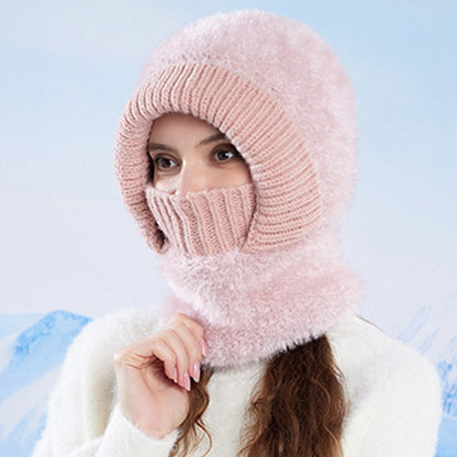 Plusock Warm Winter Hooded Scarf - image 1