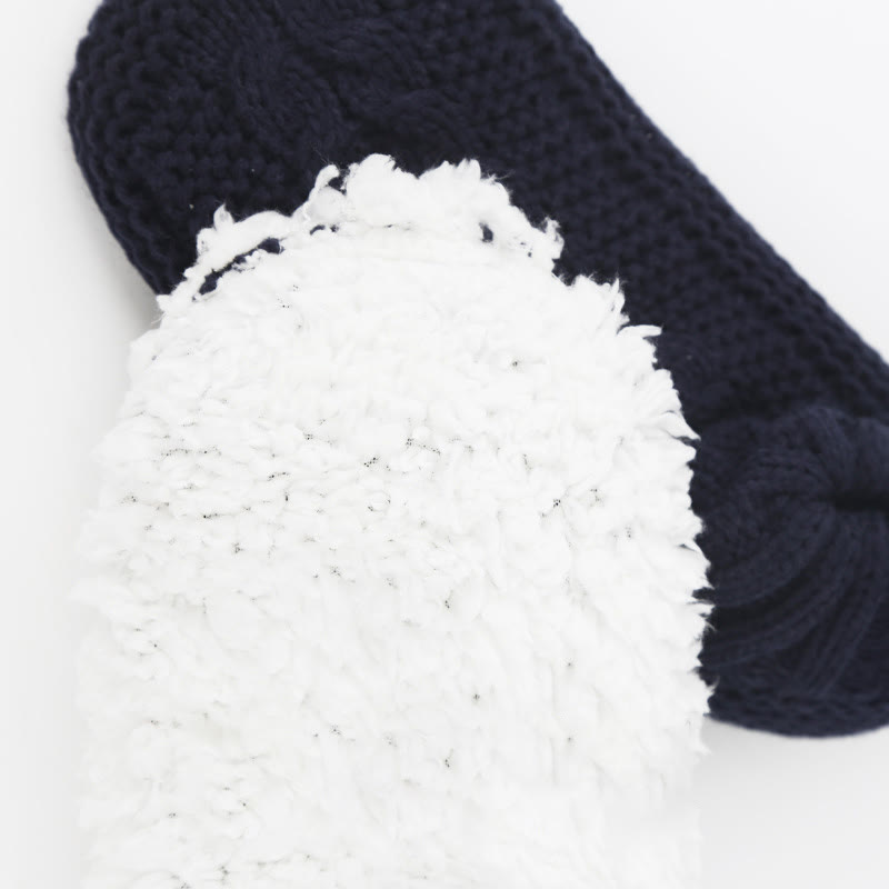 Plusock Plus Size Thickened Cozy Home Slipper Socks - image 2