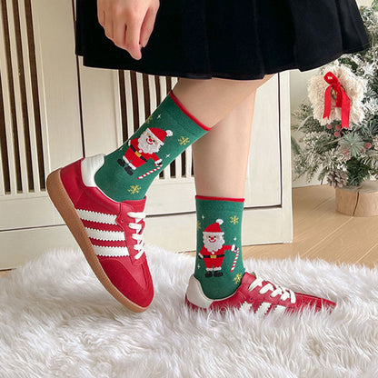 Plusock Creative Cartoon Quarter Socks(4 Pairs) - image 2