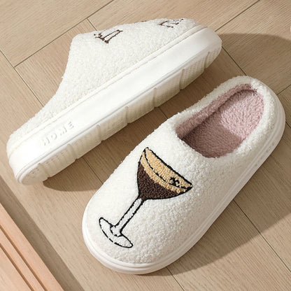 Plusock Plus Size Cocktail Glass Slippers - image 4