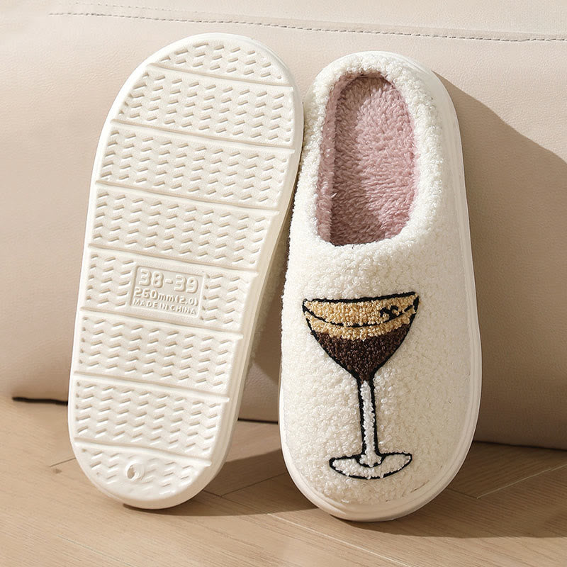 Plusock Plus Size Cocktail Glass Slippers - image 5