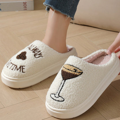 Plusock Plus Size Cocktail Glass Slippers - image 6