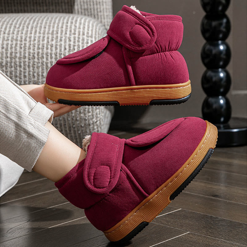 Plusock Plus Size Wind Blocking Winter Slippers - image 3