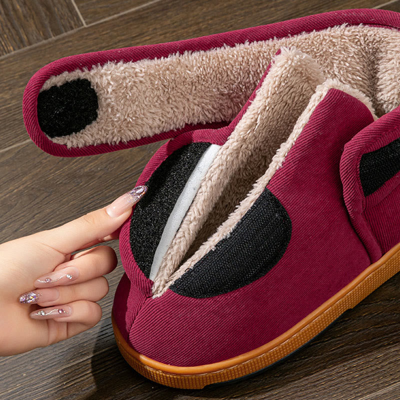 Plusock Plus Size Wind Blocking Winter Slippers - image 2