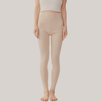 Plusock Plus Size Durable Soft Base Layer Pant - Nude - 3XL - image 2