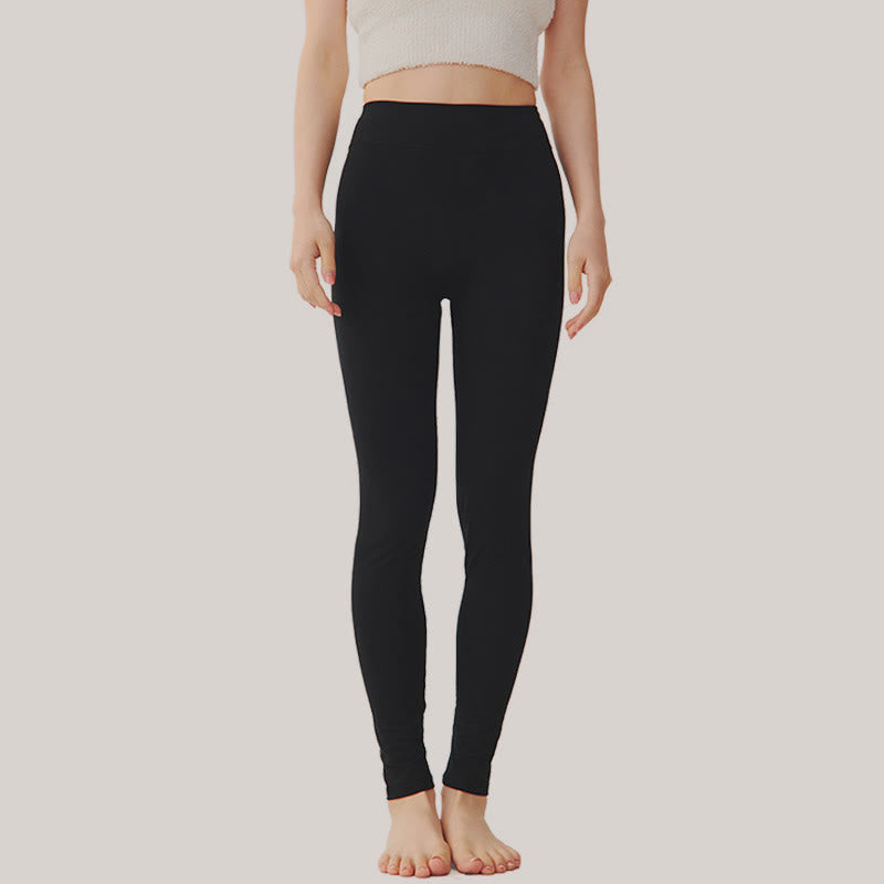 Plusock Plus Size Durable Soft Base Layer Pant - Black - 3XL - image 1