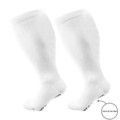 Plusock Plus Size Trust In The Lord  Compression Socks(3 Pairs) - image 6